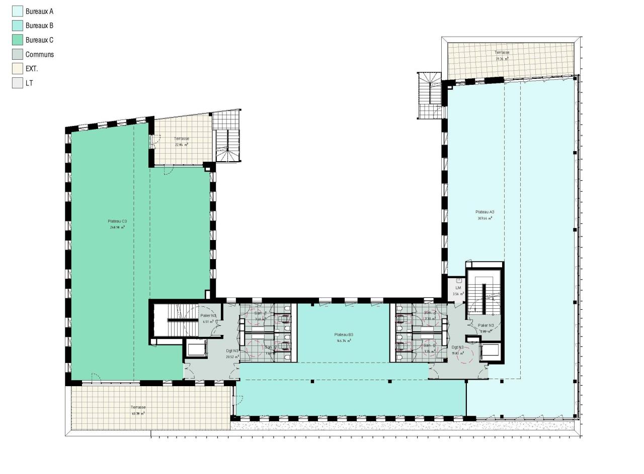 Bureau Marcq-en-Baroeul 3432m² Location bureau Marcq-en-Baroeul Nord OLBUR2426179 5